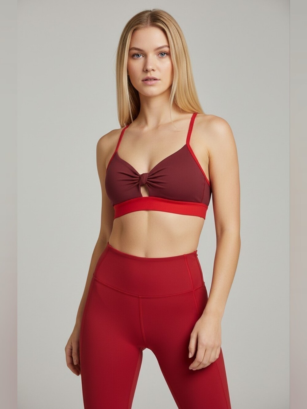 Spiritual Gangster Eden Twist Front Bra Set Leggings Womens S Workout Gym Yoga